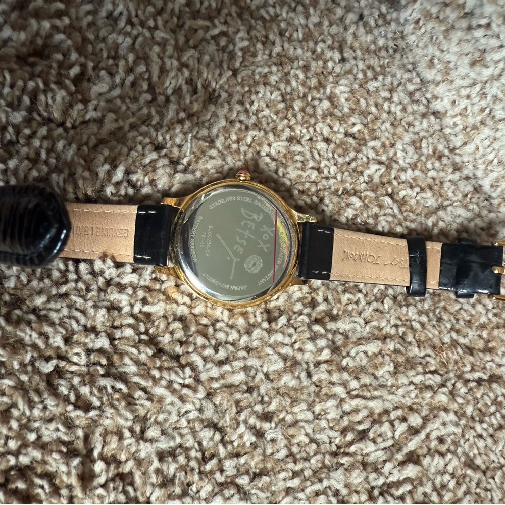 Betsey Johnson Women’s French Bulldog Brooch, Pin and Watch Collection - Picture 8 of 14